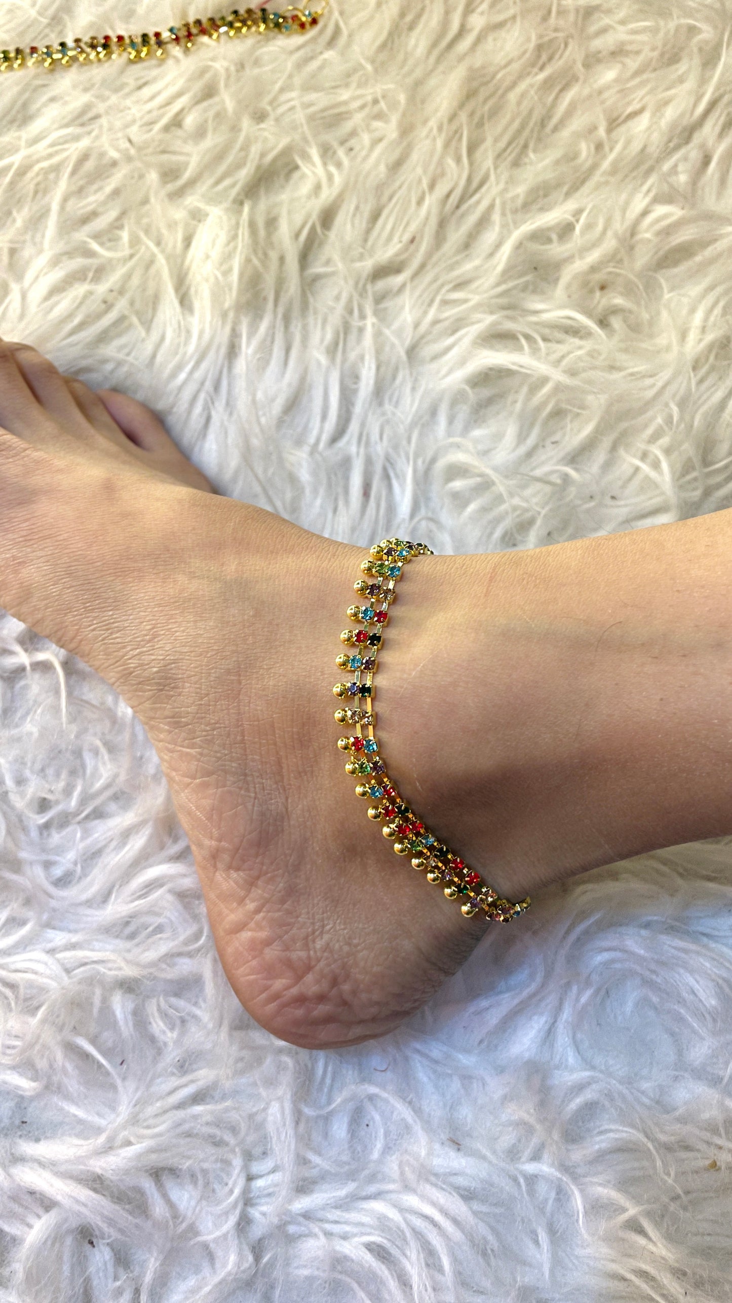 Rangoli Gold-Tone Ghungroo Payal