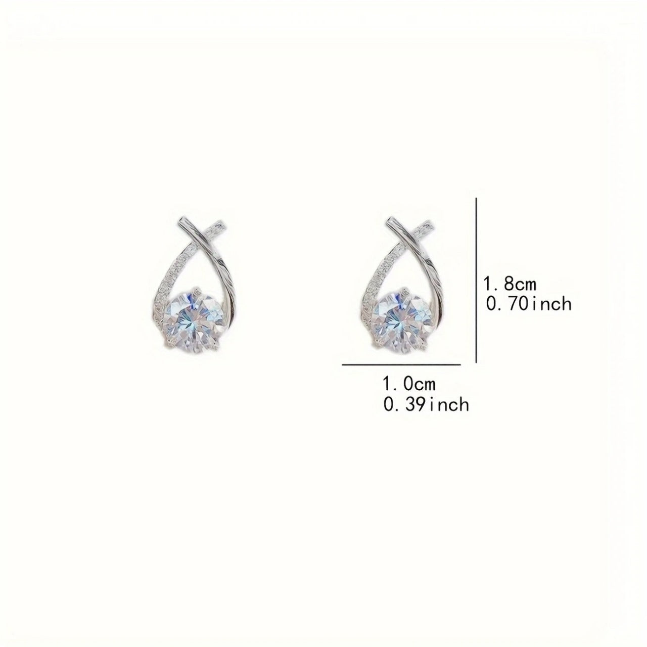 Vintage Simple Style Stud Earrings