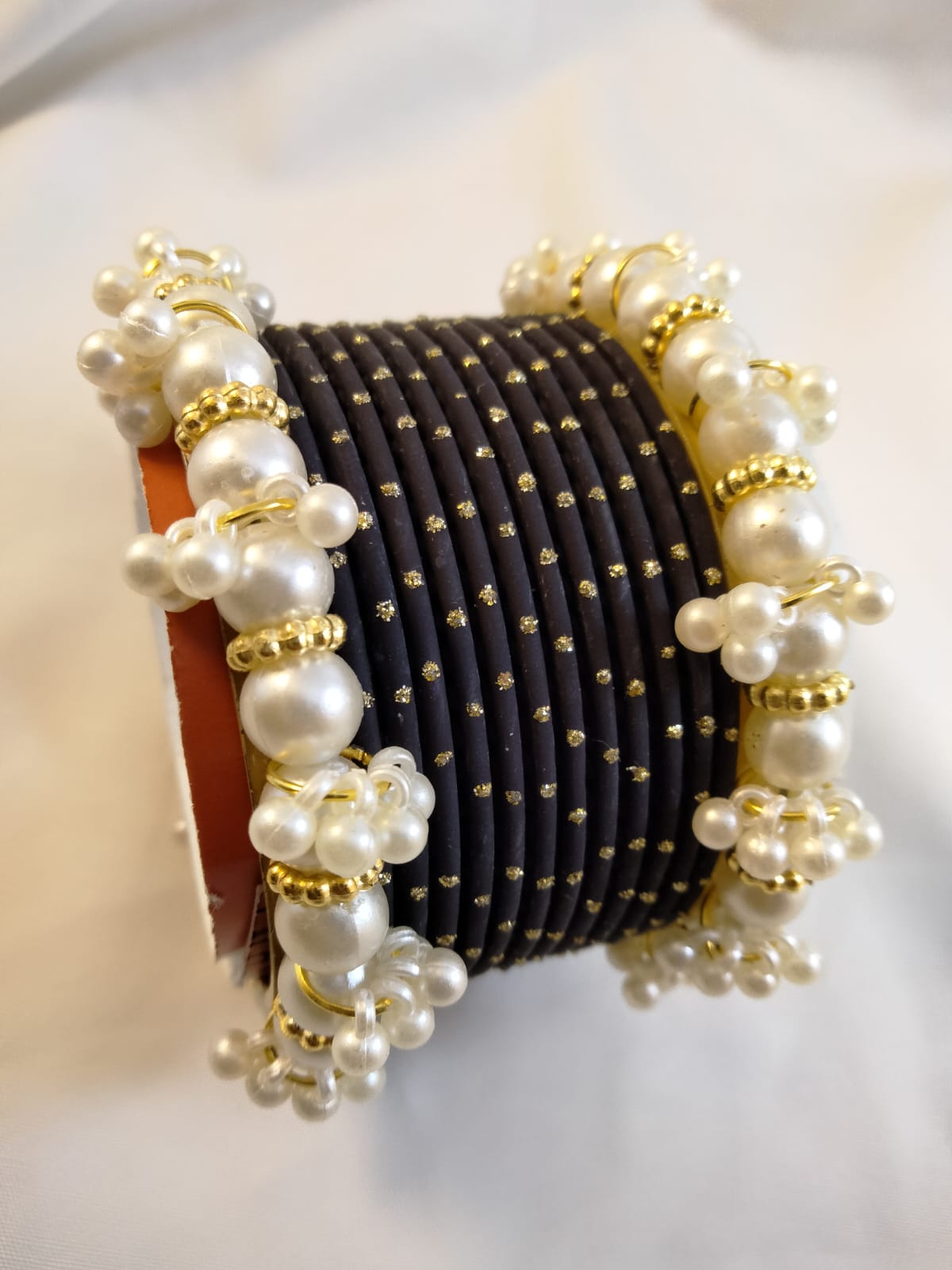 Beautiful Pearl Bangles set