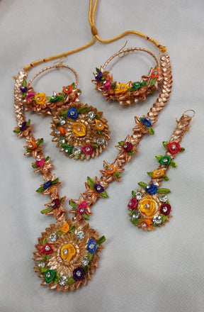 Mehndi Jewellery set