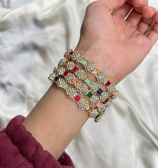 Navratna Sparkle Kundan Kangan