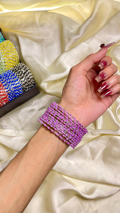 Rangreza Sparkle Bangle Set - 1 Dozen