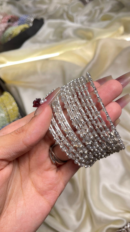 Rangreza Sparkle Bangle Set - 1 Dozen