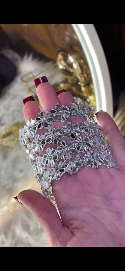 Mirror Blossom Kangan Set