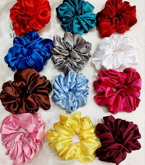 Colourful Scrunchies Pack Of 12