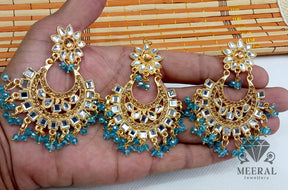 Earrings with Tika set