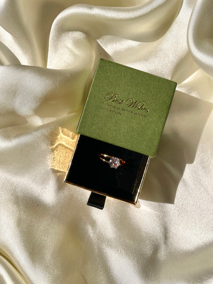 Aurora Classic Crystal Ring