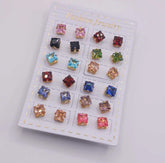 Colorful Pearl Earrings tops Card