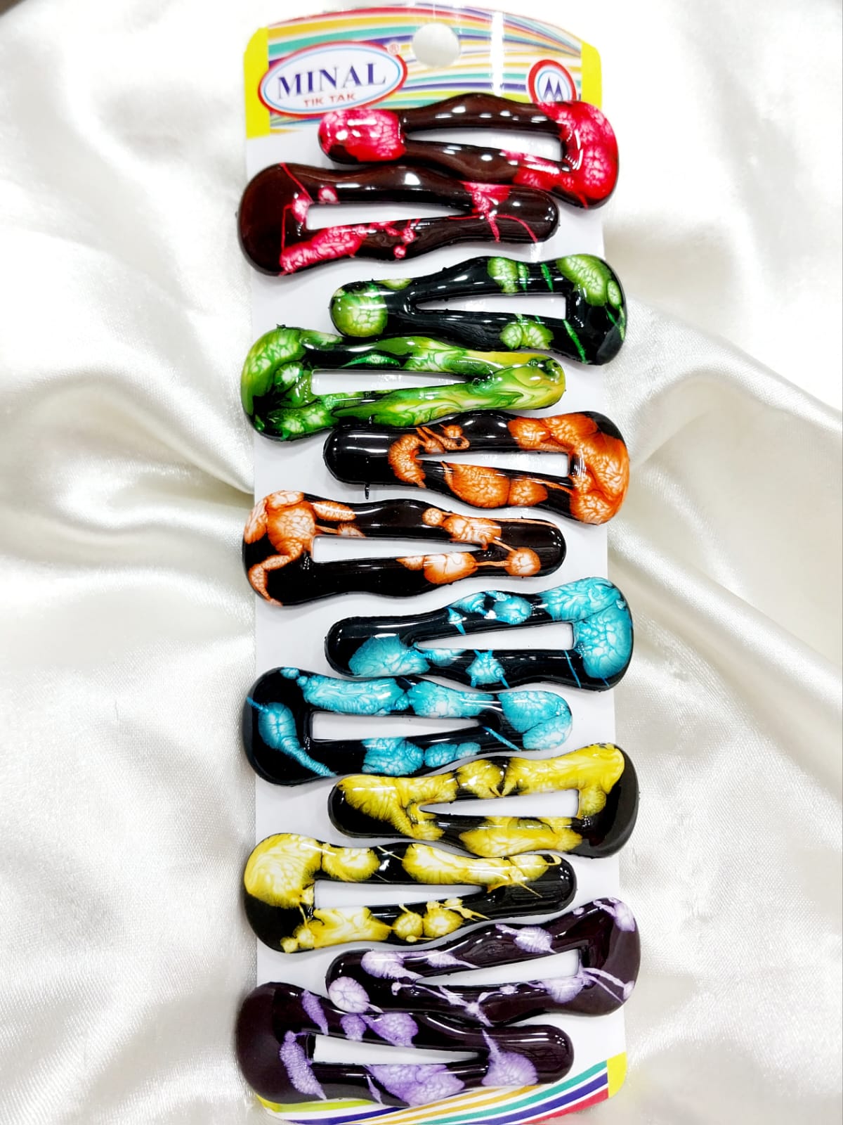 Trendy Hair Clips - Pack of 12