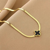 Clover Necklace Pendant | Four Leaf Fashion Clover Necklace for Girls & Women's