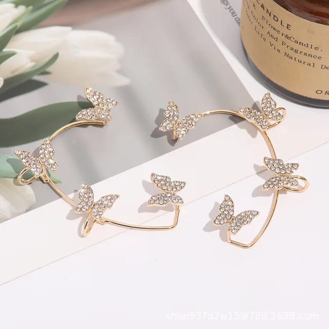 Butterfly Earcuff Earrings