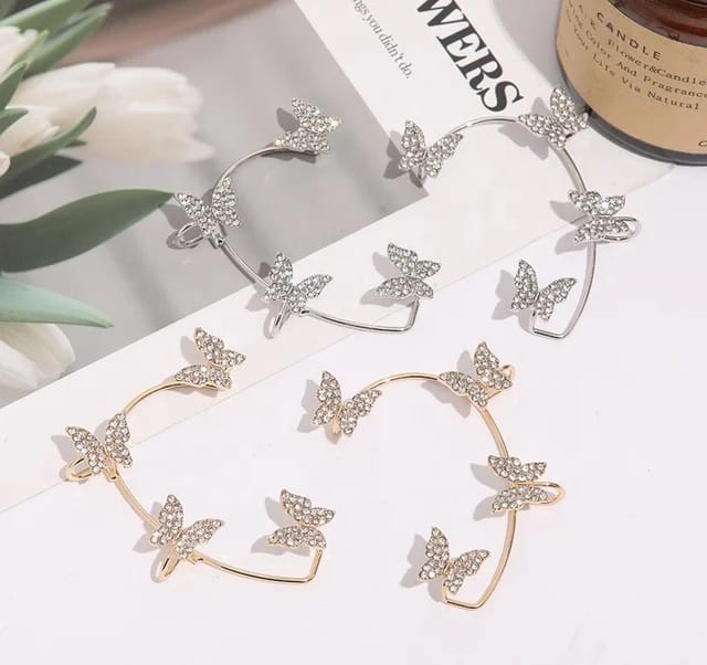 Butterfly Earcuff Earrings
