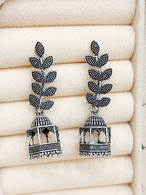 Antique Vintage Silver Earrings Jhumky for Girls and Women