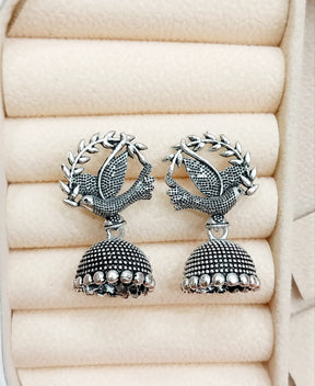 Antique Vintage Silver Earrings Jhumky for Girls and Women