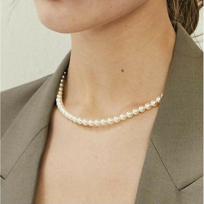 Pearl Mala Choker Necklace