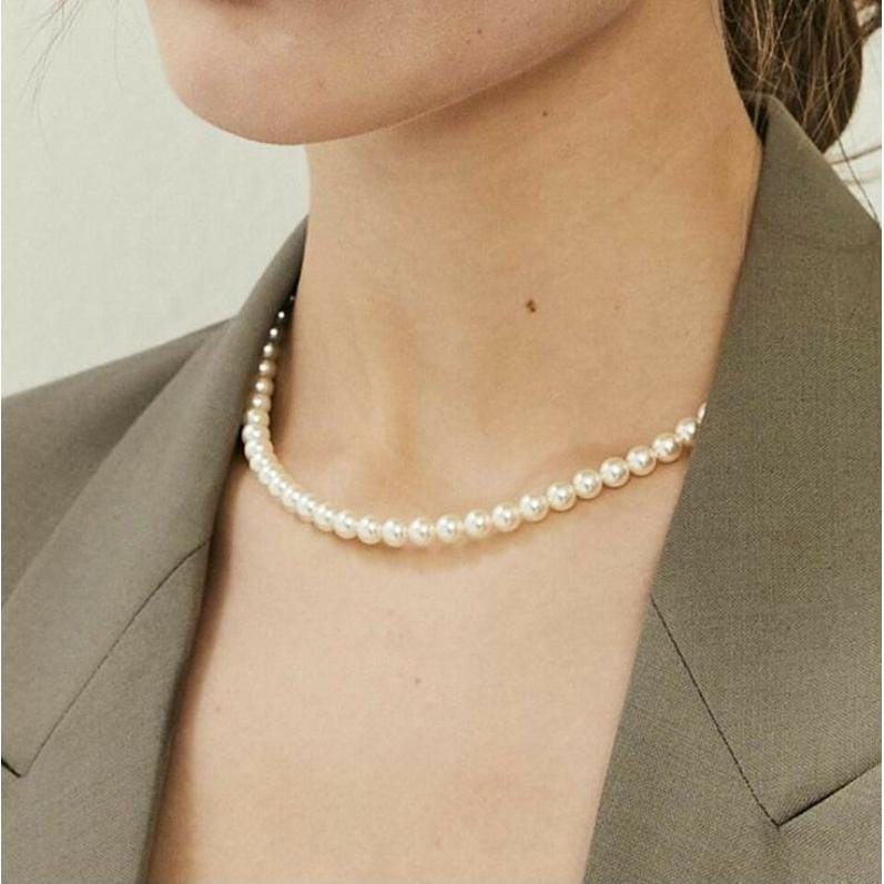 Pearl Mala Choker Necklace