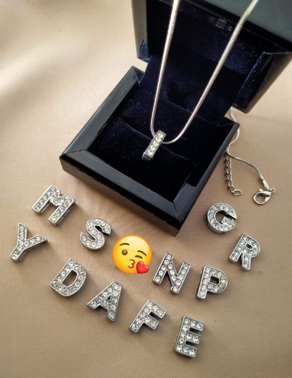 New Trendy Alphabet Necklace