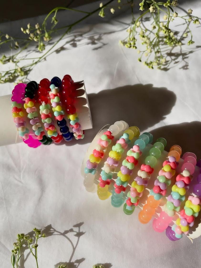 Beautiful Beads Bracelets - 12 Pieces Pack