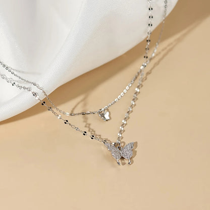 Beautiful Butterfly Necklace Chain