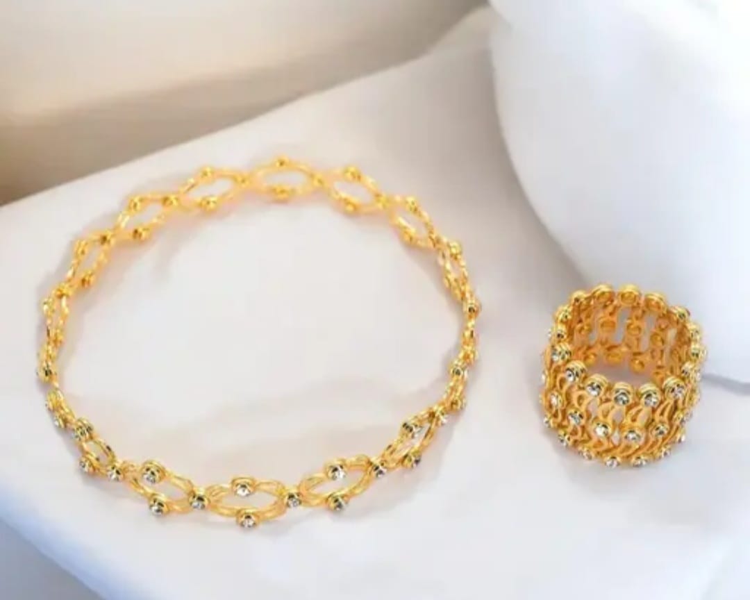 New Trendy 2 in 1 Ring Bracelet