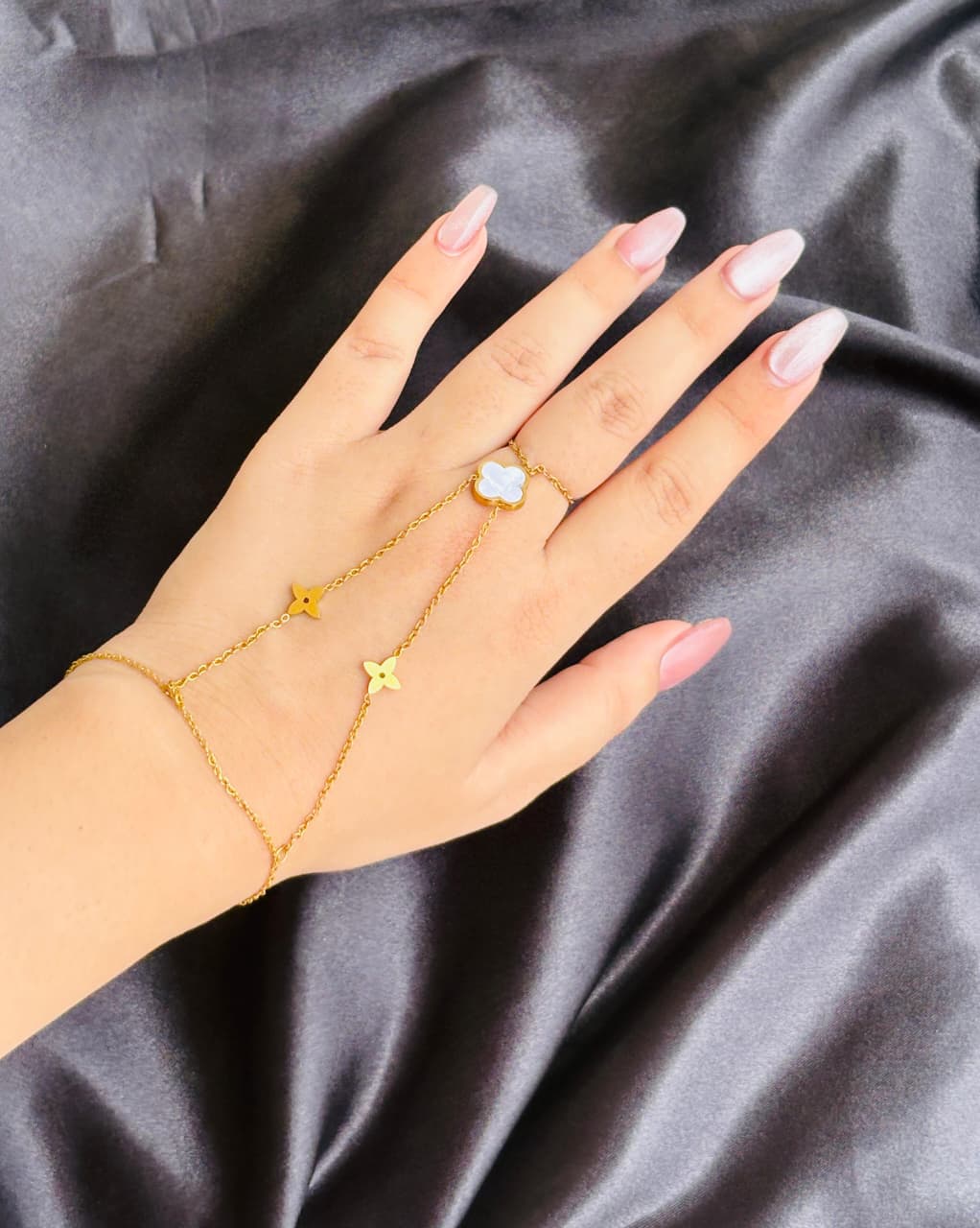 New 2 in 1 Trendy Bracelet With Ring