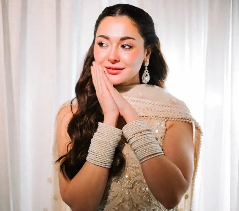 Trendy Hania Amir Pearl Bangles - 24 Bangles