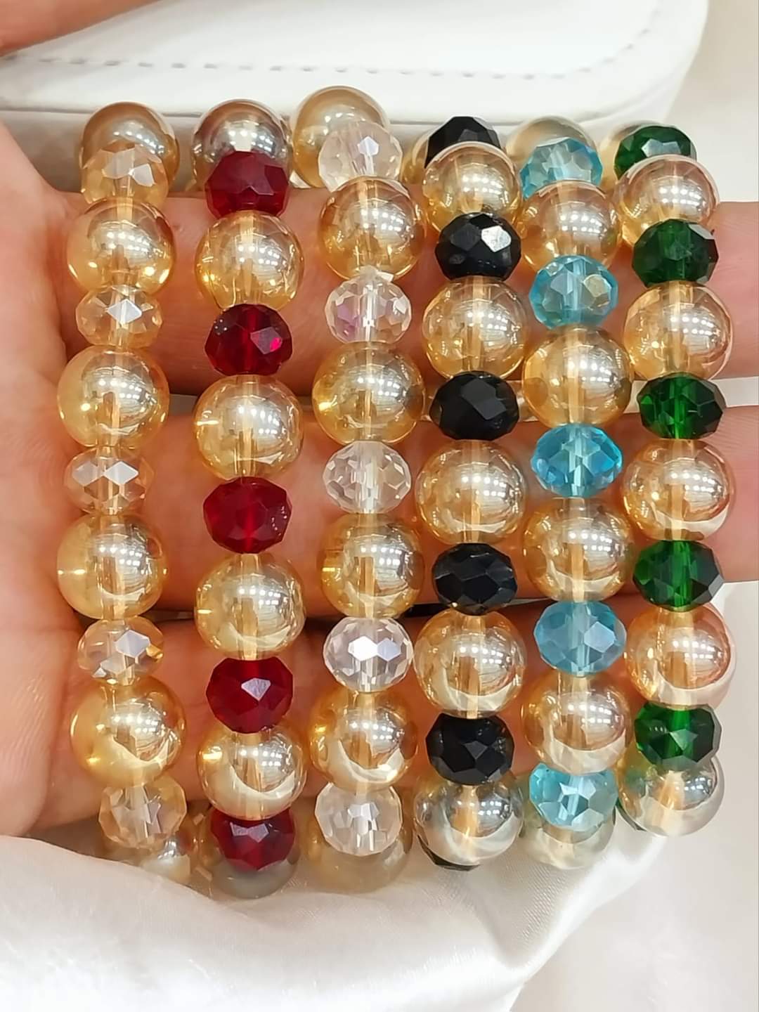 Colorful Pearl Bracelet