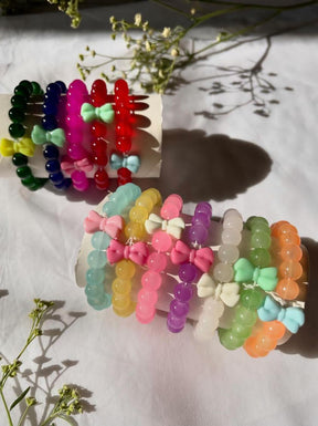 Cute Beads Bracelets- Pack of 12 Pieces