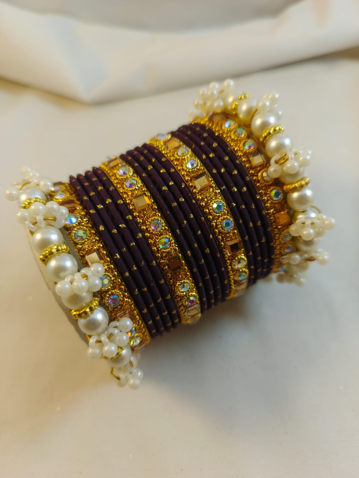 Pearl Bangles set