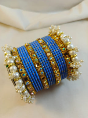 Pearl Bangles set