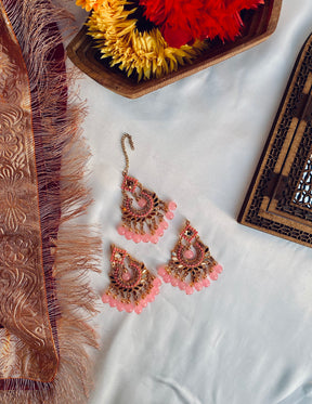 Earrings with Tika set