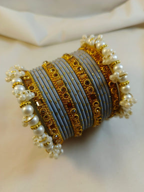 Pearl Bangles set