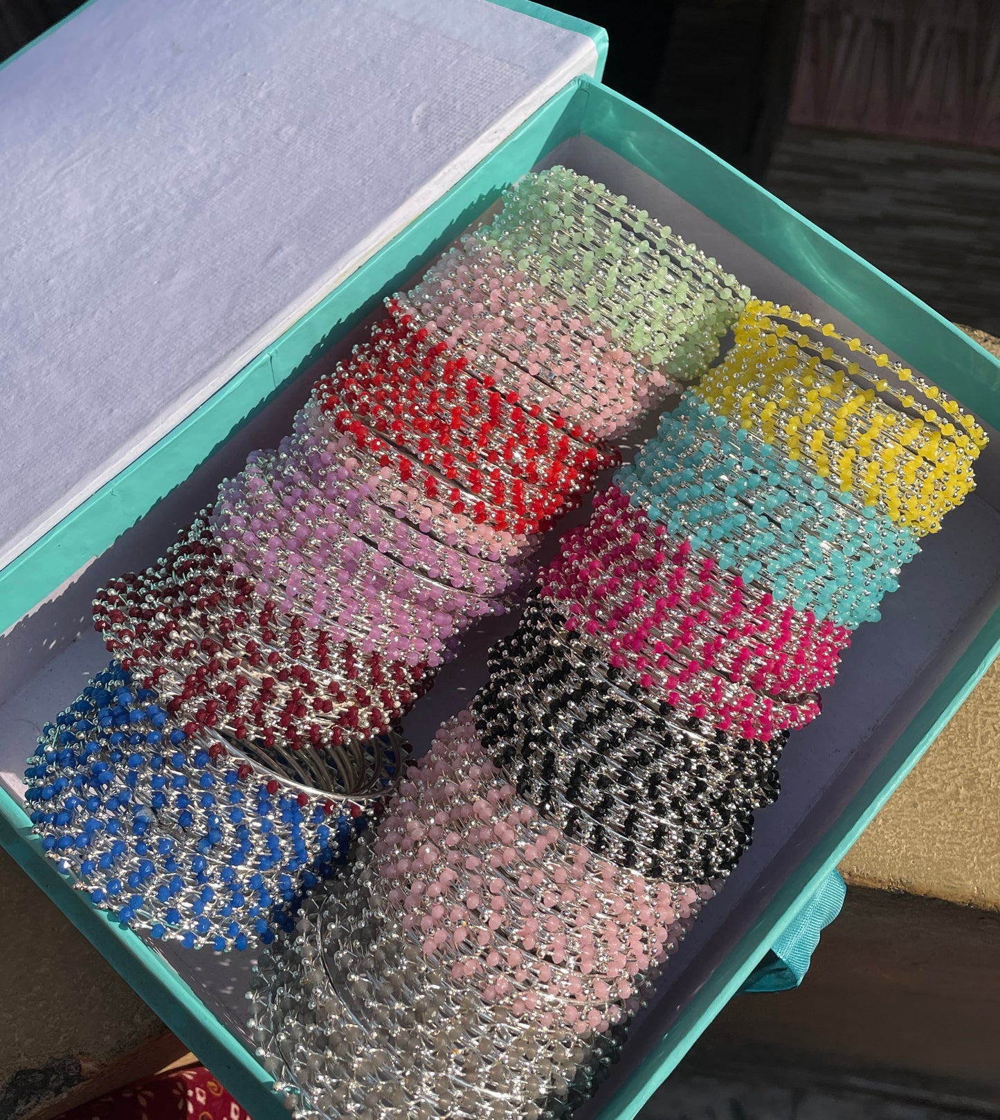 Rangreza Sparkle Bangle Set - 1 Dozen