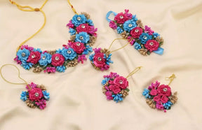 Flower Jewellery Set for mendi