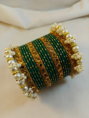 Pearl Bangles set