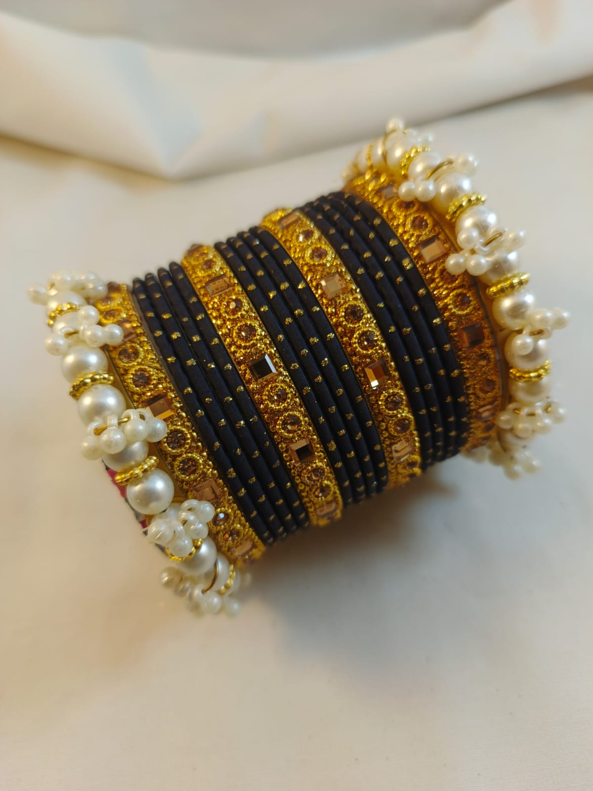 Pearl Bangles set