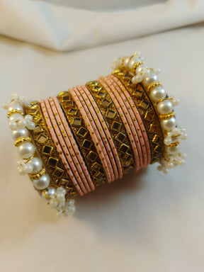 Pearl Bangles set